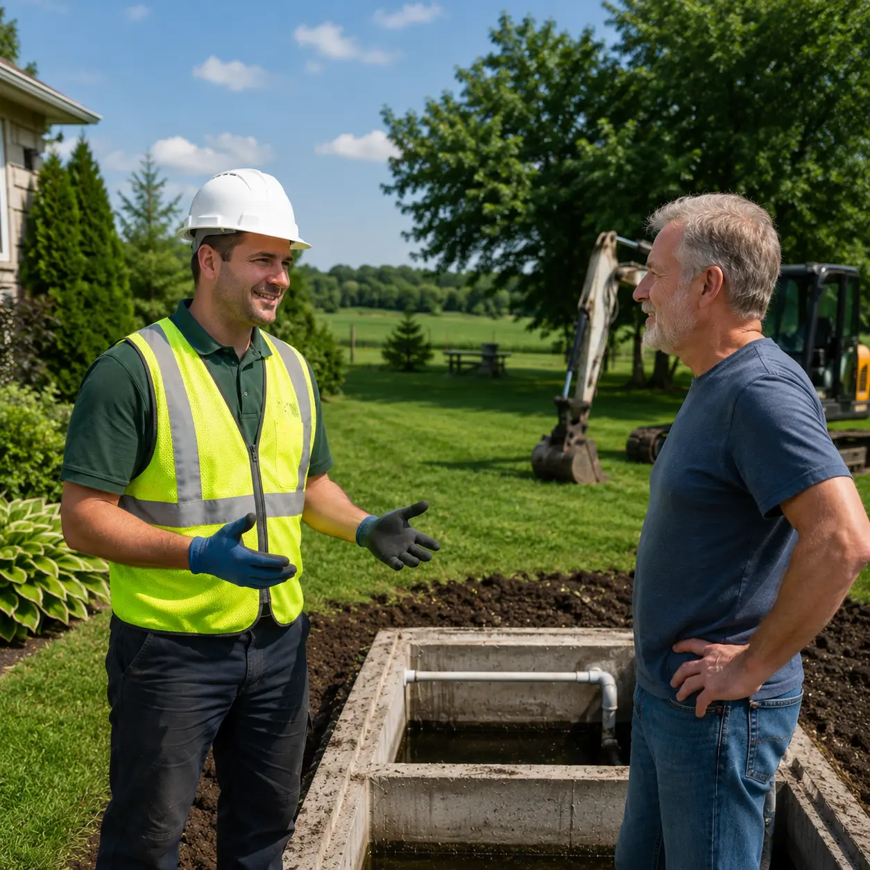 Local septic technician serving Wasaga Beach cottages